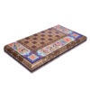 Plateau d'Échecs en Marqueterie Incrustée en Bois Persan Modèle Golban