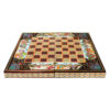 Plateau d'Échecs en Marqueterie Persane Tazhib