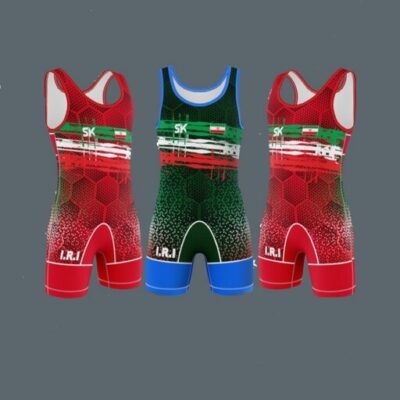 Singlet de Lutte Sans Manches pour Hommes Iranien Modèle SK