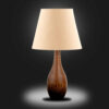 Ensemble de 2 lampes de table en bois – modèle artisanal Safa