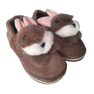 Chaussons Doux en Peluche pour Femmes Modèle Khargoosh