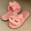Chaussons Doux en Peluche pour Femmes Modèle Roby