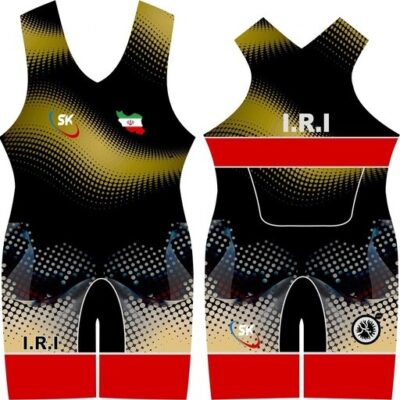 Singlet de Lutte Sans Manches pour Hommes Iranien Modèle Rayan