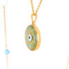 Collier plaqué or persan pour femmes Louisa