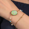 Bracelet Perlé Persan pour Femme – Design Cheshm Nazar