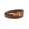 Bracelet en cuir persan pour hommes et femmes - Farvahar
