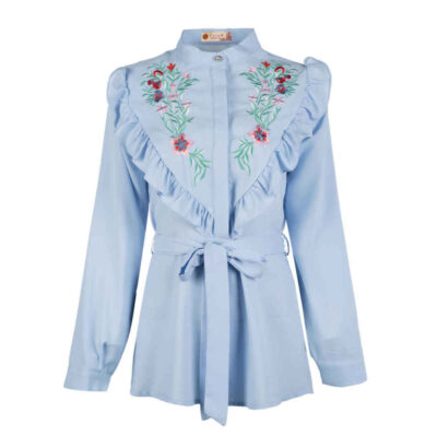 Chemise brodée pour femmes Modèle Tulika