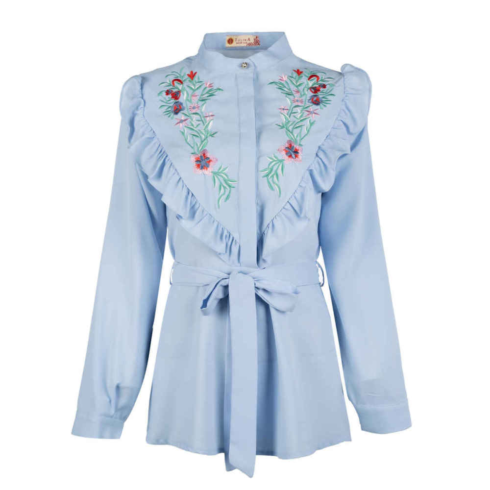 Chemise brodée pour femmes Modèle Tulika