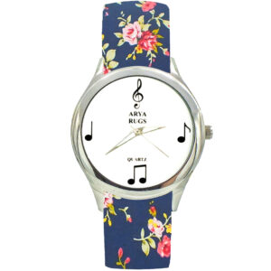 Women’s Floral Fabric Scarf Watch – Mohana