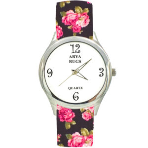 Women’s Floral Fabric Scarf Watch – Raz