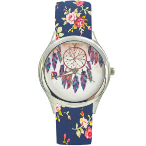 Women’s Floral Fabric Scarf Watch – Vafa