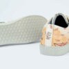 Baskets Imprimées Graffiti – Chaussures Décontractées Chic pour Femme – Modèle Kangourou