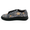 Baskets Imprimées Graffiti – Chaussures Décontractées Chic pour Femme – Modèle Nature
