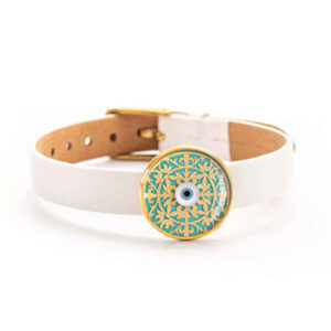 Bracelet en cuir persan pour femmes – Gelareh