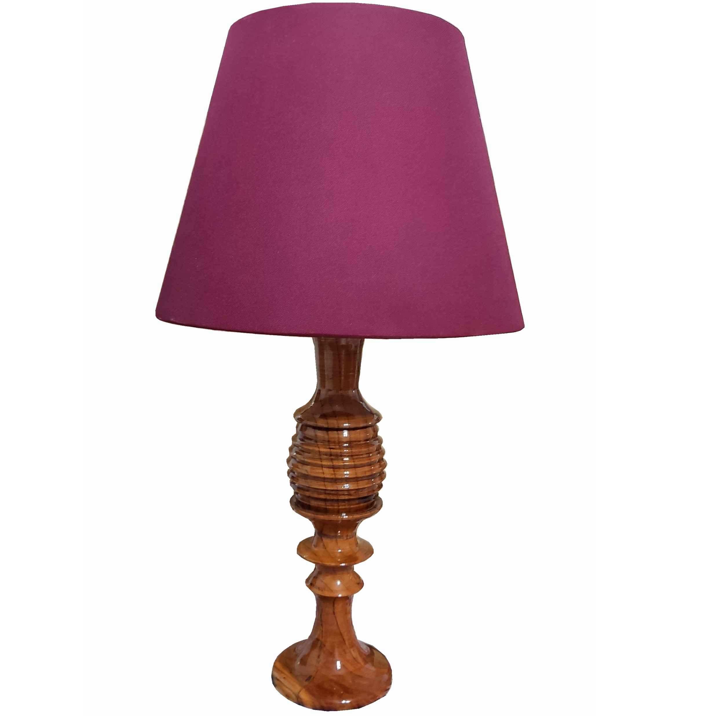 Lampe de table en bois – modèle artisanal Zereshki