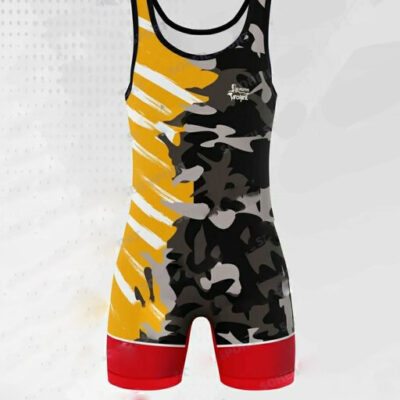 Singlet de Lutte Sans Manches pour Hommes Modèle Original