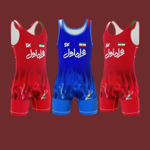 Singlet de Lutte Sans Manches pour Hommes Iranien Modèle Tiara