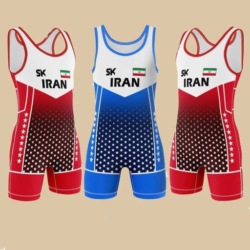 Singlet de Lutte Sans Manches pour Hommes Iranien Modèle Arman