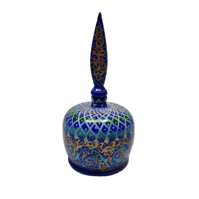Contenant Persan Surma Dani pour Conserver le Khol en Os de Chameau Tazhib