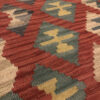 Tapis Kilim en laine persane tissé à la main Traditionnel Modèle Hila