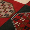 Tapis persan en laine tribal noué à la main Raika