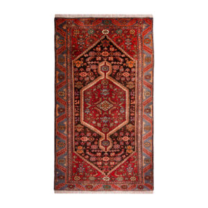 Tapis persan noué à la main chef-d’œuvre Zanjan en laine