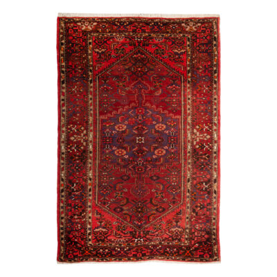 Tapis persan noué à la main chef-d’œuvre Zanjan en laine Ramin