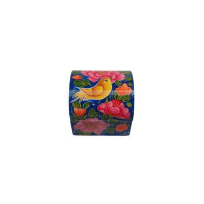 Boîte à bijoux en os artisanale avec motif Behesht d’inspiration persane
