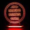 Lampe de chevet LED 3D Islamique Wa In Yakad