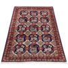 Tapis persan vintage noué à la main laine Jeyran