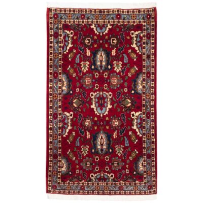 Tapis persan vintage noué à la main laine Niakan