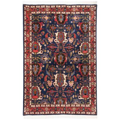 Tapis persan vintage noué à la main laine Setayesh