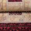 Tapis patchwork noué à la main persan vintage Alborz