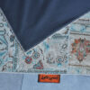 Tapis patchwork noué à la main persan vintage Amiran