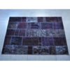 Tapis patchwork noué à la main persan Emad