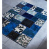 Tapis patchwork noué à la main persan Kavosh