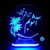 Veilleuse LED 3D persane – citation d'amour "Ashoob"