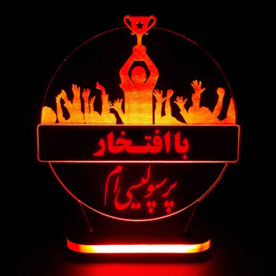 Veilleuse LED 3D persane – logo Persepolis F.C. (sport)
