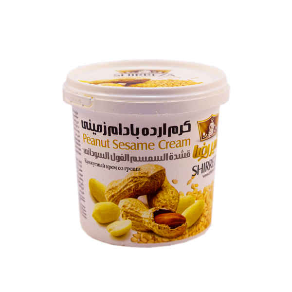 Crème Tahini Sauce Sésame avec Saveur Cacahuète - Shirreza, 200 gr (5x)