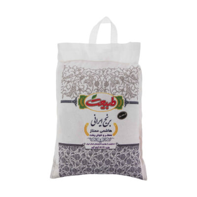 Riz iranien – Hashemi Premium marque Tabiat | Authentique et parfumé | 5 Kg
