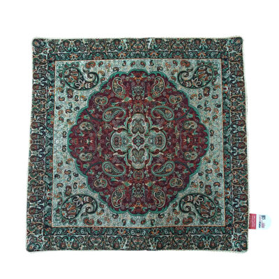 Coussin en Termeh Persan – Modèle Haleh (X2) | Soie traditionnelle faite main