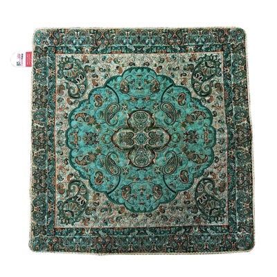 Coussin en Termeh Persan – Modèle Royan (X2) | Soie traditionnelle élégante