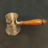 Cafetière Turque – Cezve / Ibrik Traditionnel Martelé en Laiton, Gravé Namin