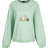 Sweat-shirt décontracté pour femme Col rond Modèle Narian