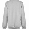 Sweat-shirt décontracté pour femme Col rond Modèle Ramcott