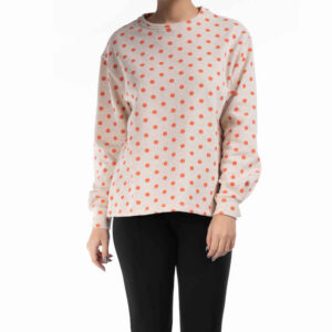 Sweat-shirt décontracté pour femme Col rond Modèle Tara