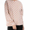 Sweat-shirt décontracté pour femme Col rond Modèle Tara