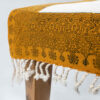 Nappe en lin imprimé au block modèle Gol o Morgh