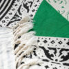 Nappe en lin imprimé au block modèle Sarvin