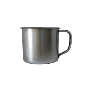 Tasse en Acier pour Camping avec Poignée – Légère et Incassable